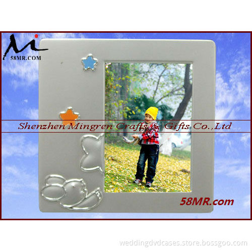 Aluminum baby photo frame